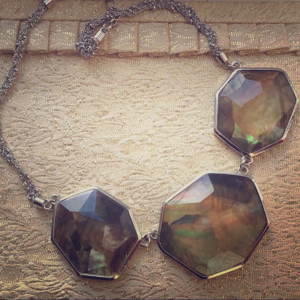 C+I Ocean Lace Statement Necklace